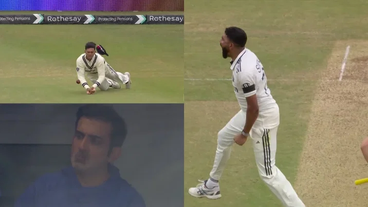 Watch Mohammed Siraj Goes Ballistic As Yashasvi Jaiswal Drops Ben Duckett On 97 Gautam Gambhir Fumes