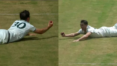 Watch Pat Cummins Takes One Of The Greatest Catches Ever To Dismiss Keacy Carty In 2nd WI AUS Test