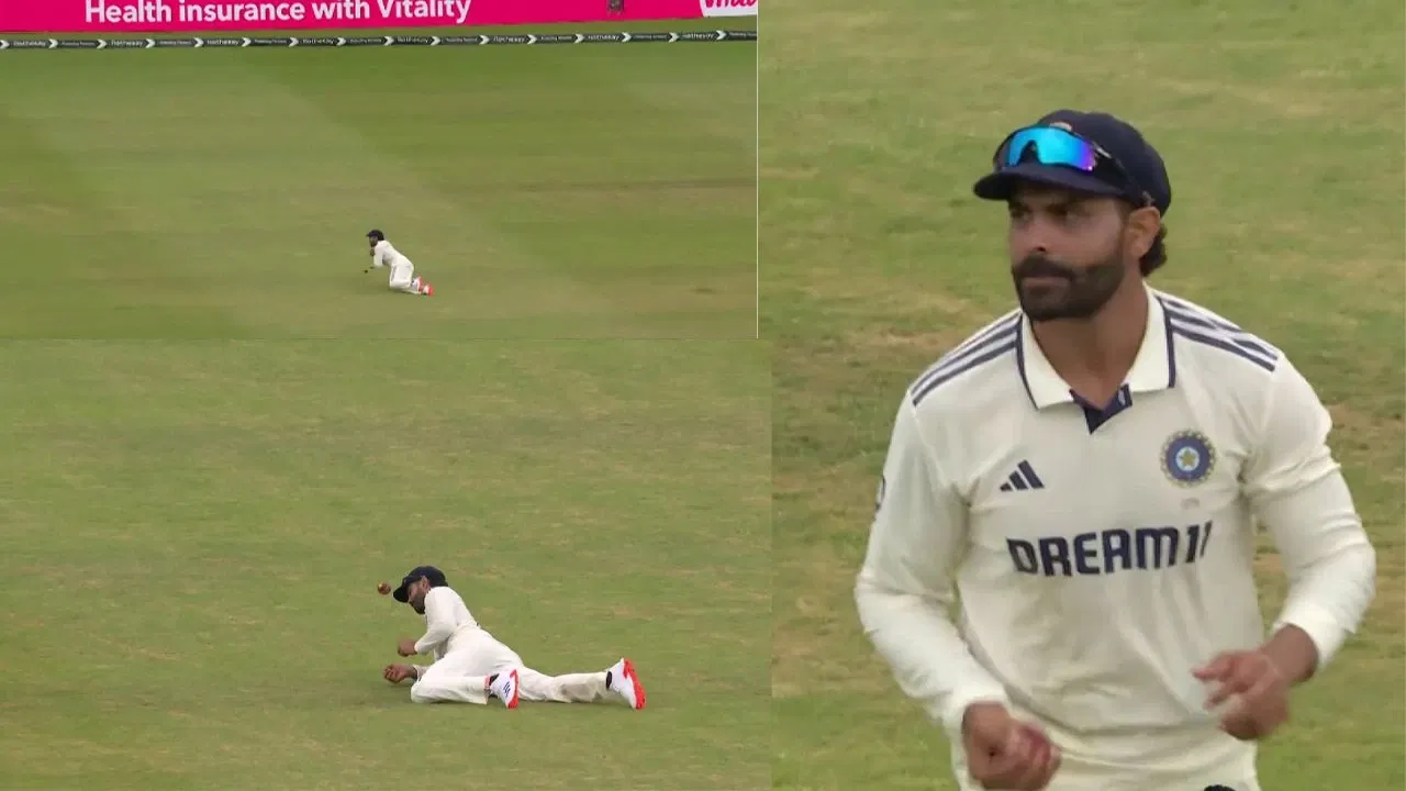 Watch Ravindra Jadeja Drops Easiest Catch Of His Career Gifts Ben Duckett Shocking Lifeline