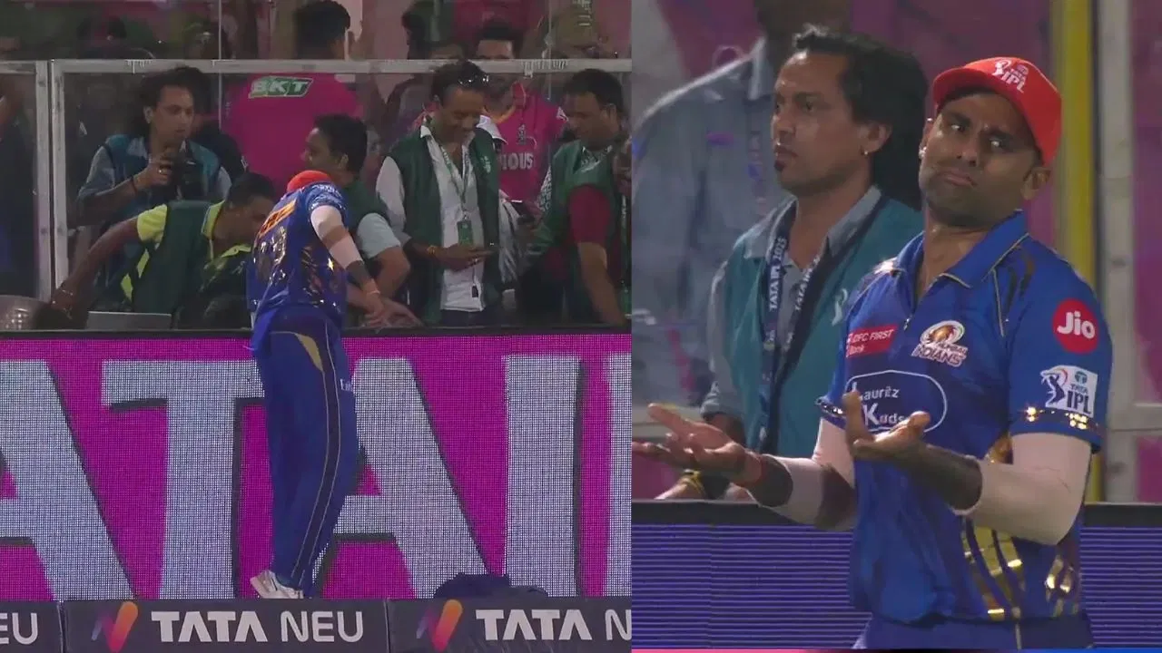 Watch Suryakumar Yadav Cameramen Produce Hilarious Gully Cricket Moment With Confused Hunt For Lost Ball