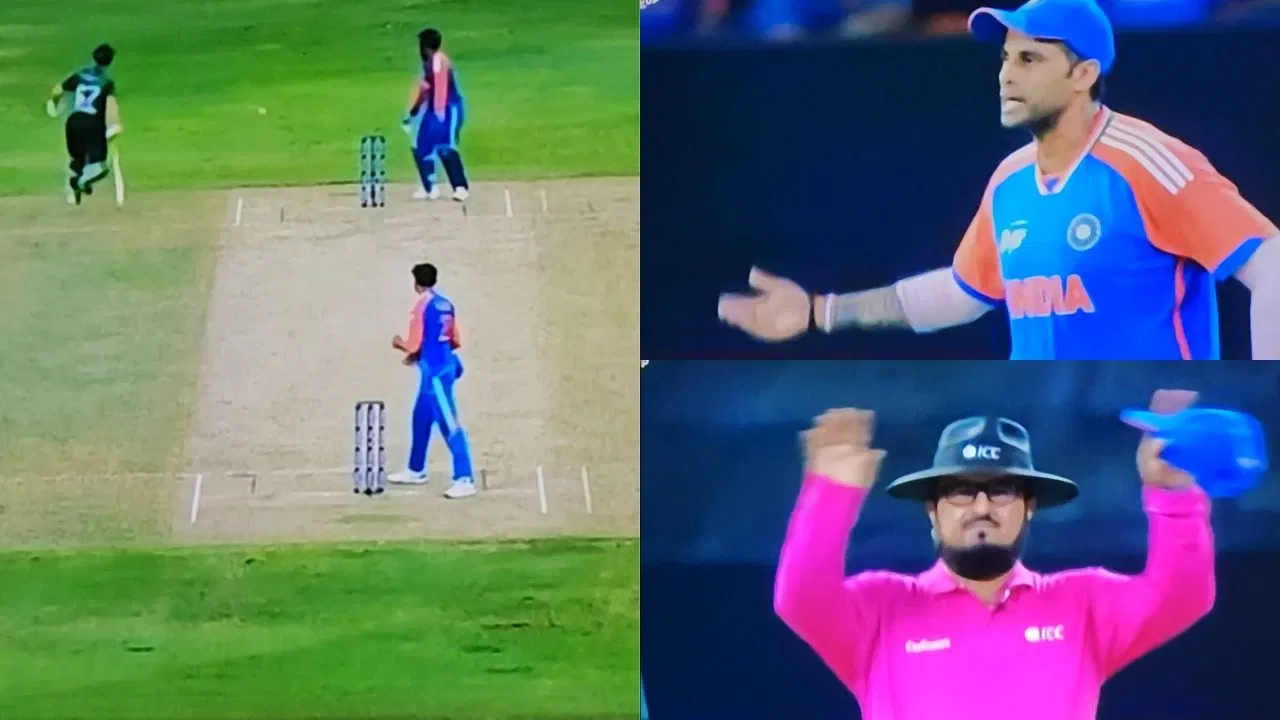 Watch Suryakumar Yadav Appeals For Obstructing The Field Against Salman Agha Umpire Brutally Says No