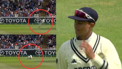 Watch Yashasvi Jaiswal Nearly Suffers Freak Injury On Day 5 Of Edgbaston Test