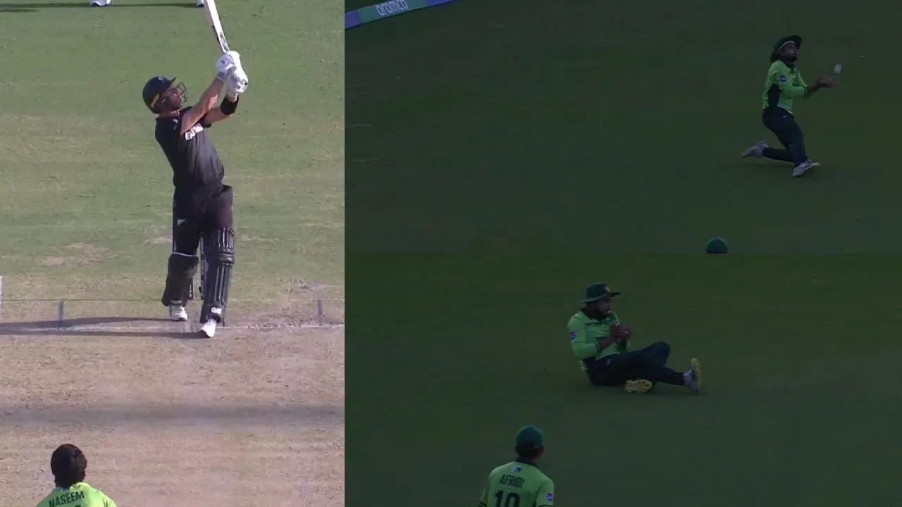 Will Young Wicket Faheem Ashraf Catch