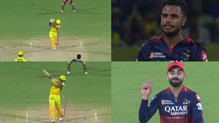 Yash Dayal Removes 2 CSK Batters In Same Over Virat Kohli Reacts