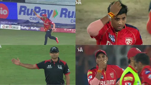 Yash Thakur Abhishek Sharma No Ball Scenes