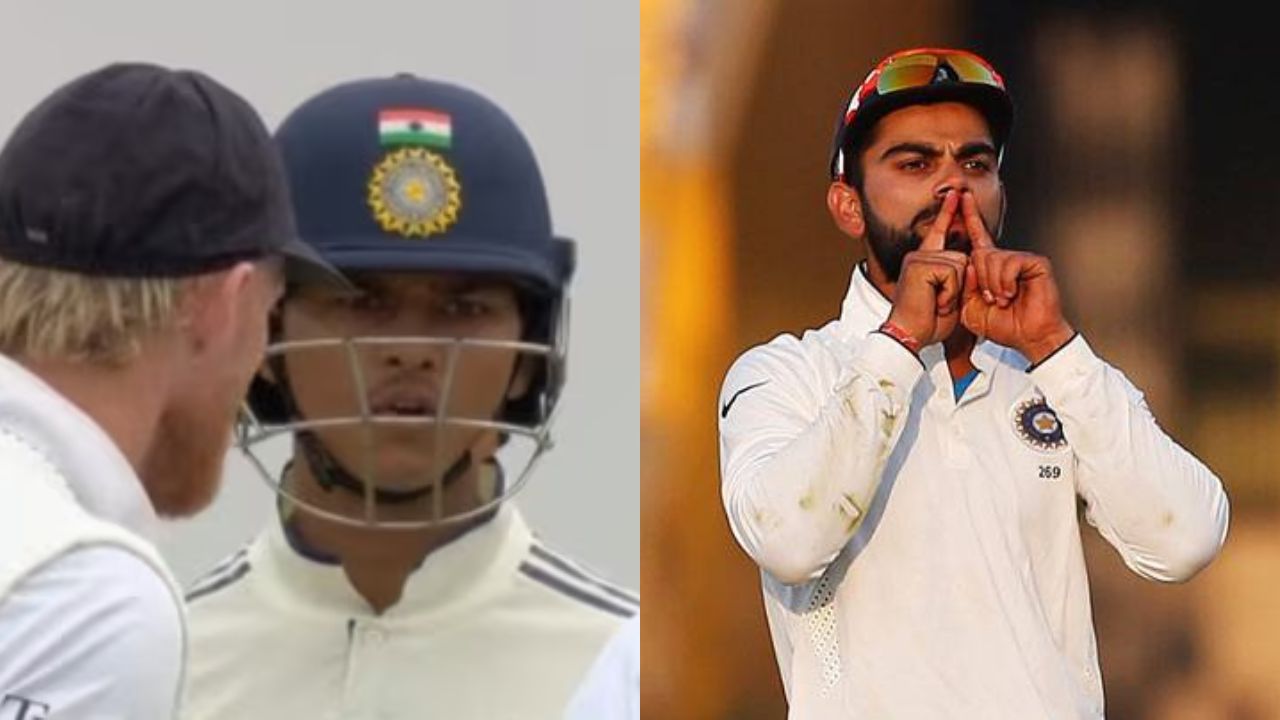 Yashasvi Jaiswal Ben Stokes Virat Kohli