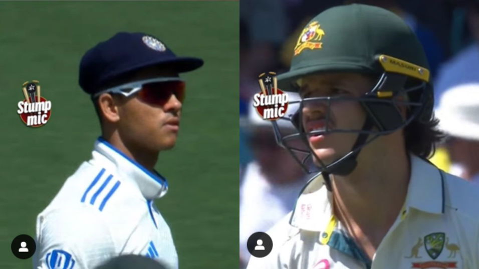 Watch "Shot nahi lag rahe kya abhi" Yashasvi Jaiswal brutally sledges Sam Konstas during