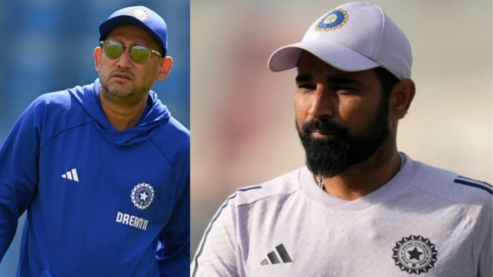 Mohammed Shami and Ajit Agarkar