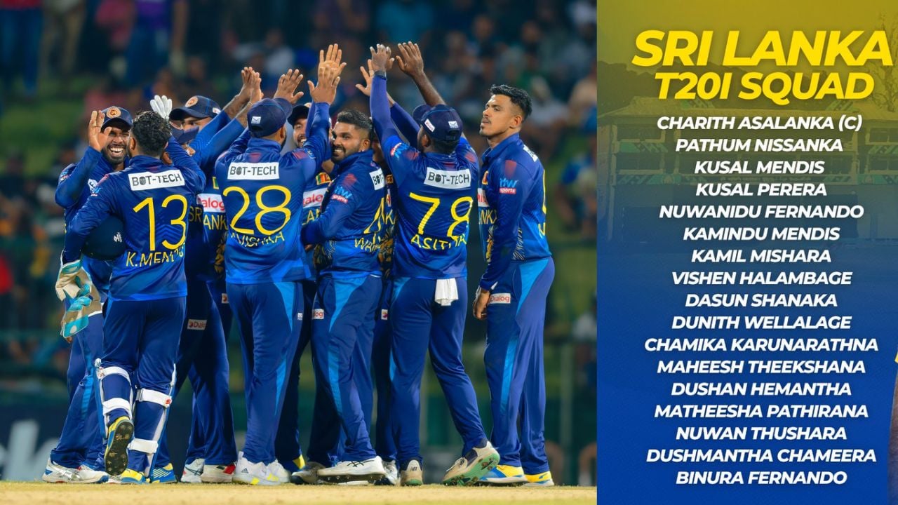 Sri Lanka announces T20I squad ahead of Asia Cup 2025; Veteran all-rounder snubbed