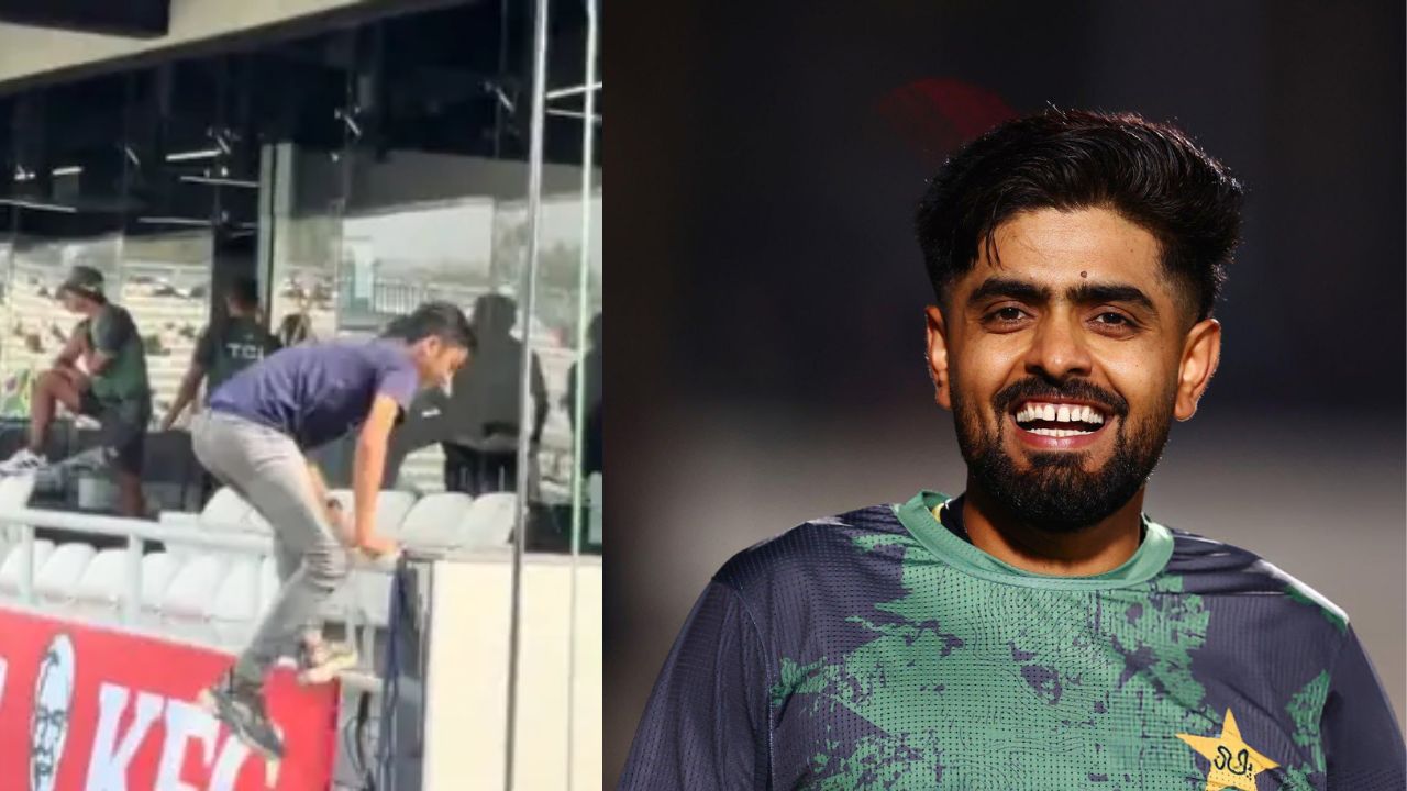 Babar Azam's birthday crashed by an unwanted visitor