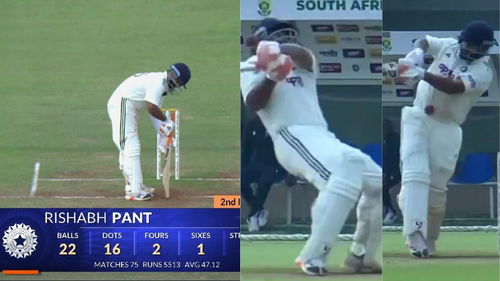 Rishabh Pant has resumed action after he left the field retired hurt