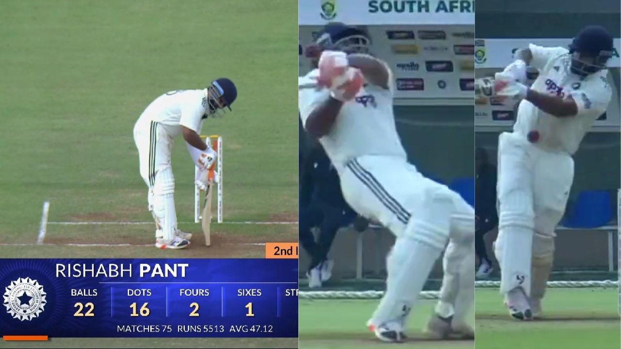 Rishabh Pant has resumed action after he left the field retired hurt