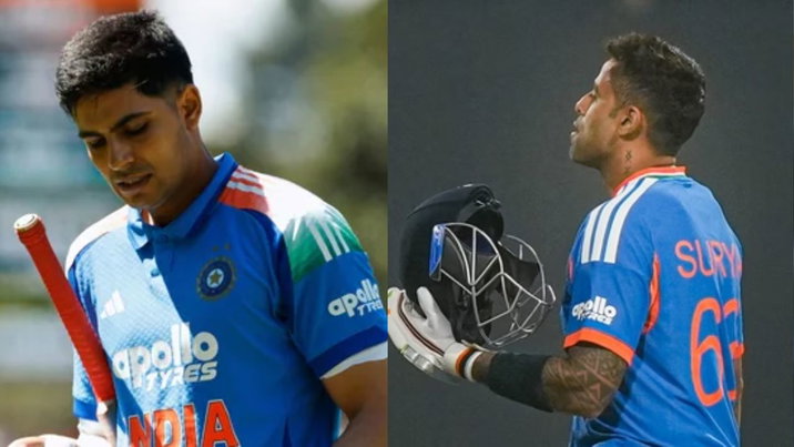 Shubman Gill and Suryakumar Yadav