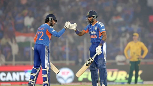 Hardik Pandya and Tilak Varma