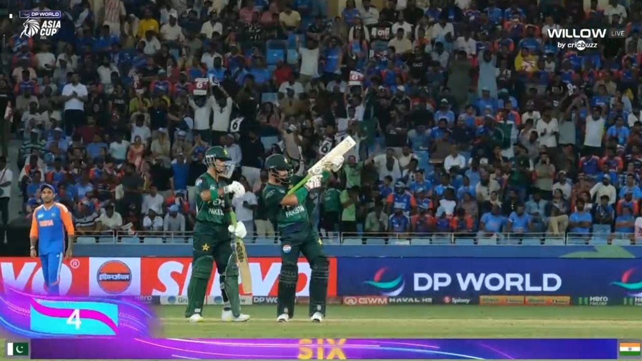 Sahibzada Farhan pulls off rocket-launcher celebration after stunning fifty in India vs Pakistan clash