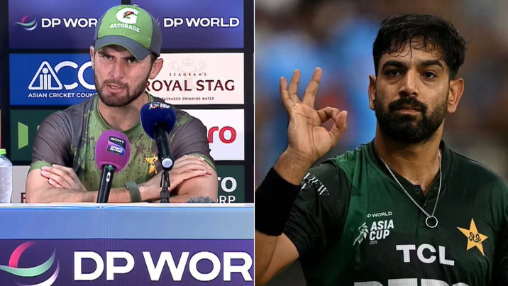 Shaheen Afridi drops statement on provocative statements from Haris Rauf in Asia Cup 2025