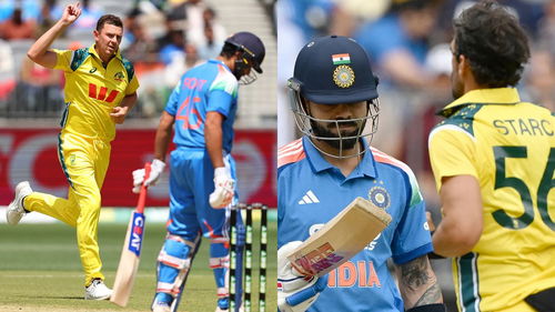 Virat Kohli and Rohit Sharma's dismissal at Perth dissected by former Australian legend