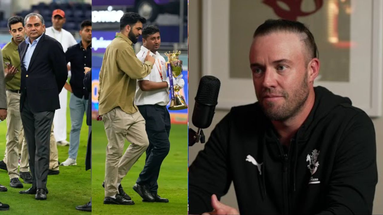 AB de Villiers slams India's controversy over Asia Cup trophy and disagreement with Mohsin Naqvi