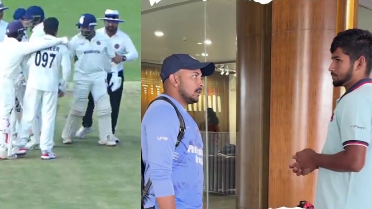 Prithvi Shaw and Musheer Khan come face to face again