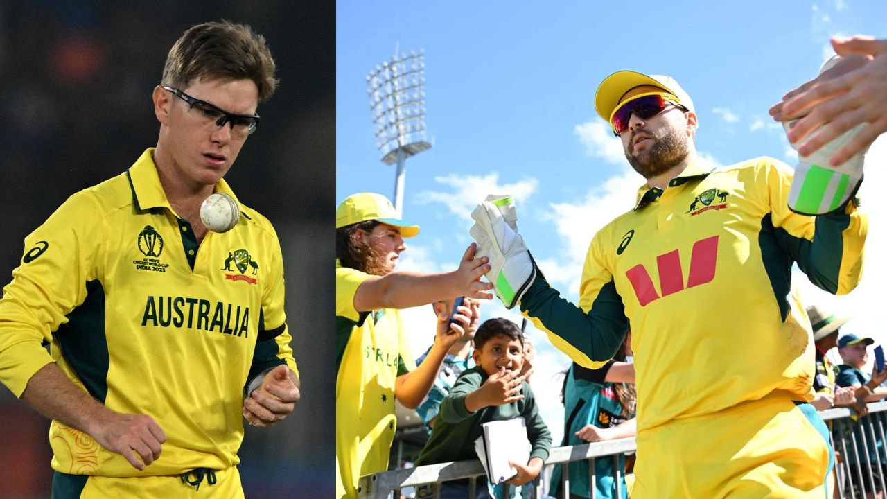 Josh Inglis, Adam Zampa ruled out of series opener against India