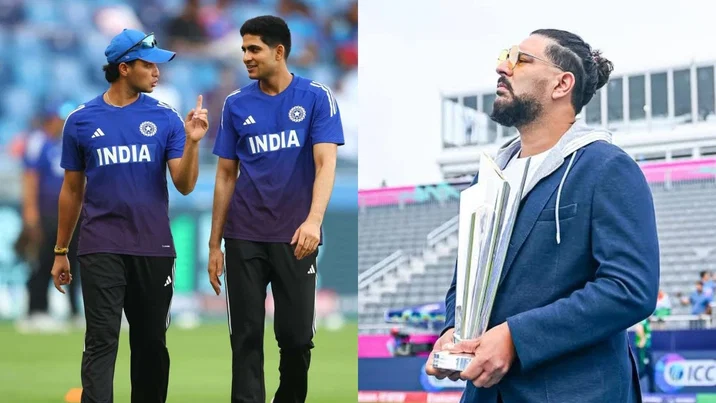 Yuvraj Singh Abhishek Sharma Shubman Gill