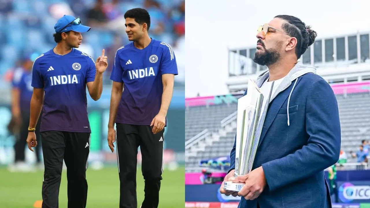 Yuvraj Singh Abhishek Sharma Shubman Gill