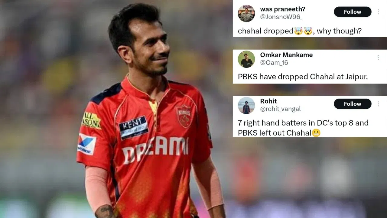Yuzvendra Chahal Dropped