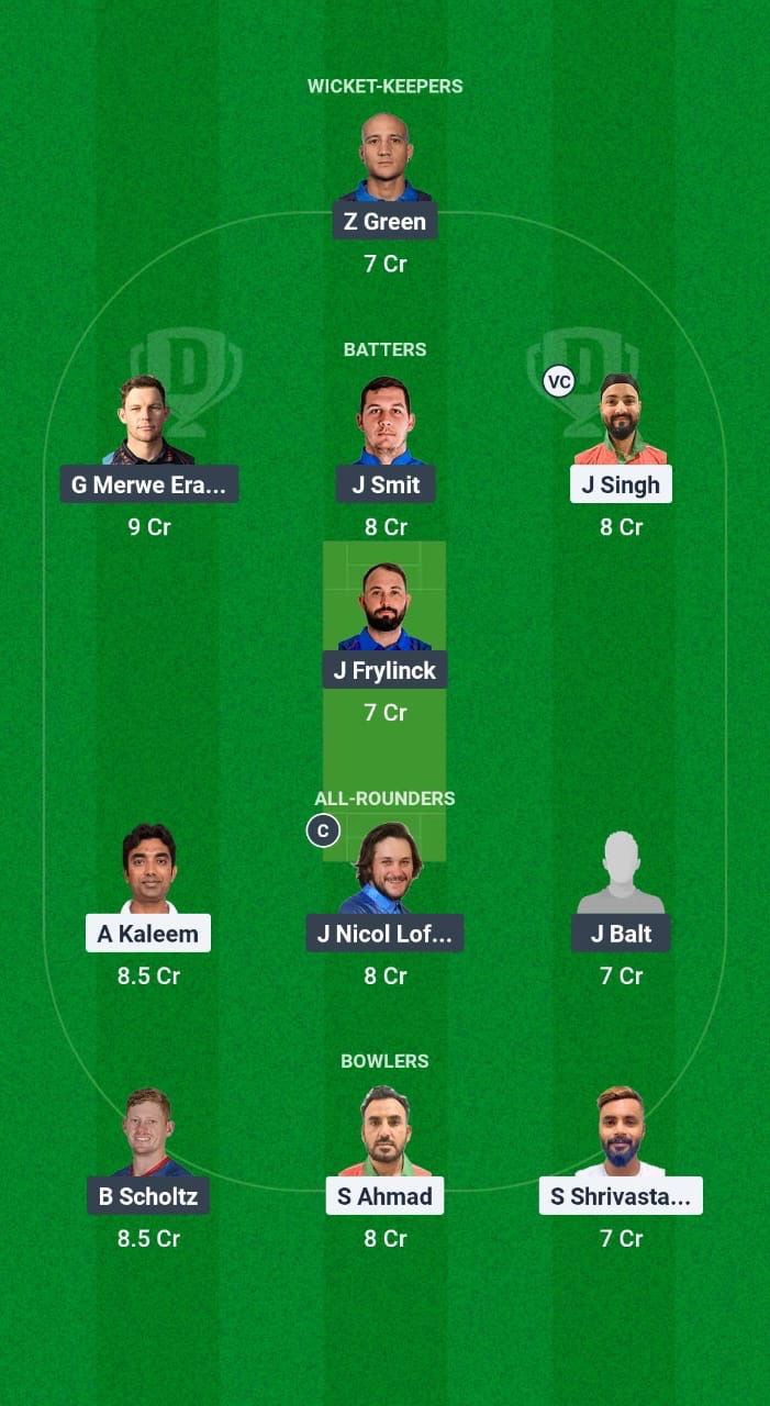 OMN vs NAM Dream11 Prediction Fantasy Cricket Tips Dream11 Team ICC CWC League 2 ODI