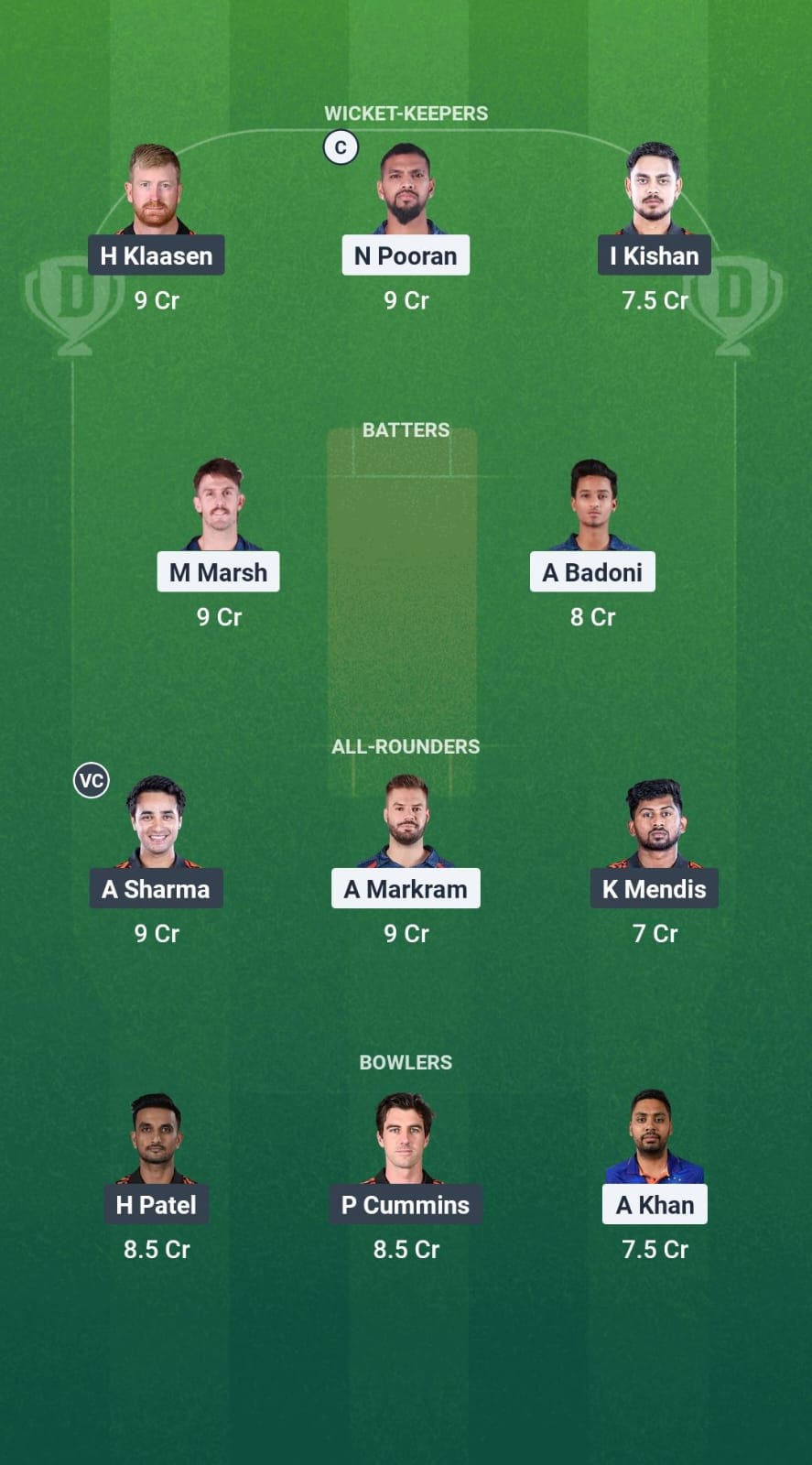 LSG vs SRH DREAM11 Forecast Fantasy Cricket Tips Dream11 Team IPL 2025