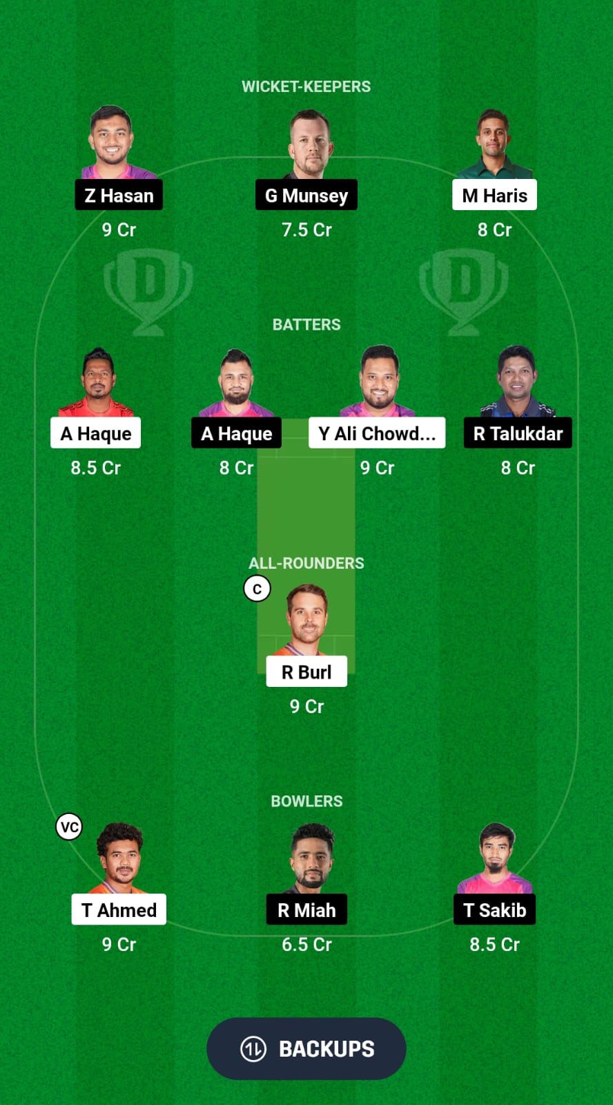 DBR vs SYL Dream11 Prediction Fantasy Cricket Tips Dream11 Team Bangladesh T20 Premier League