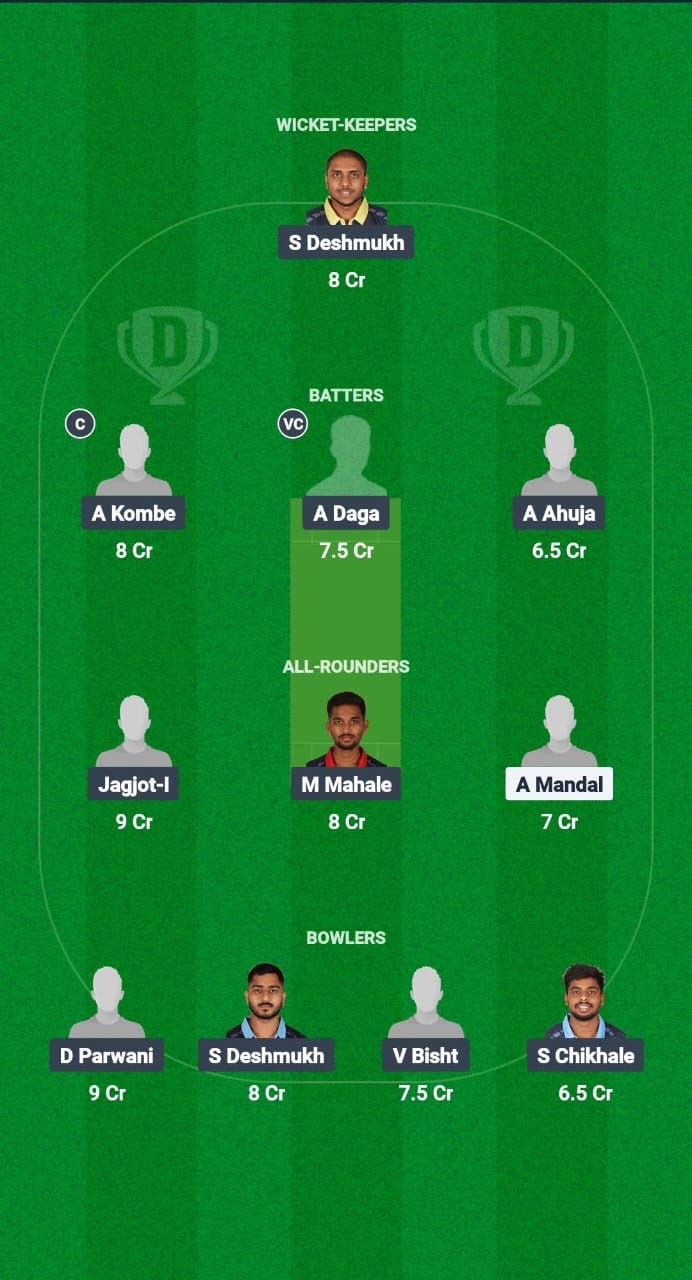 CHA vs VID Dream11 Prediction Fantasy Cricket Tips Dream11 Team Chhattisgarh T20 Rani Suryamukhi Devi Tournament