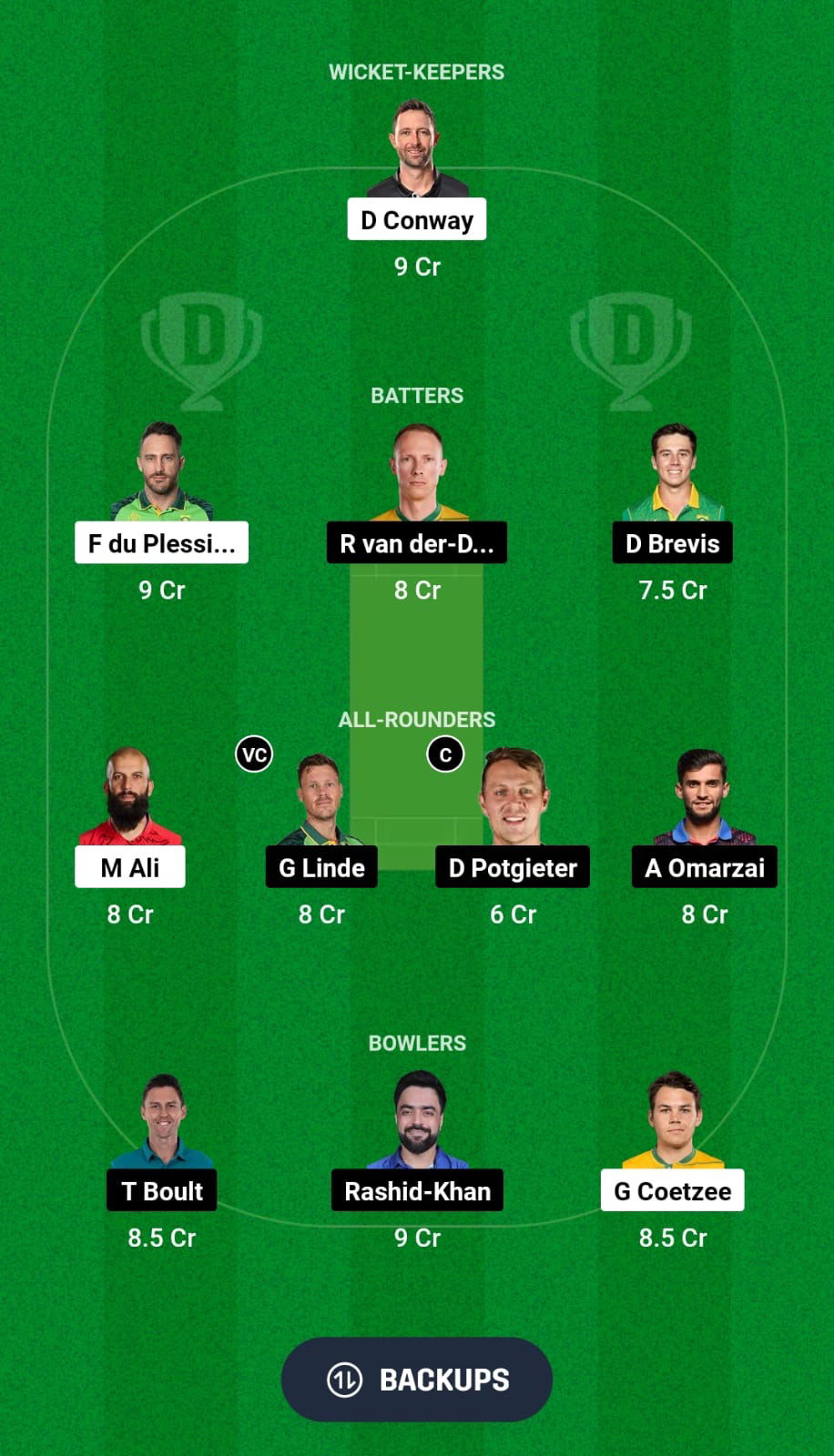 JSK vs MICT Dream11 Prediction Fantasy Cricket Tips Dream11 Team SA20 League