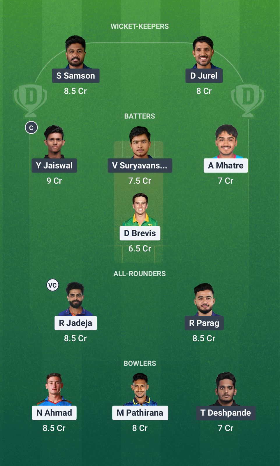 CSK vs RR Dream11 Forecast Fantasy Cricket Tips Dream11 Team IPL 2025