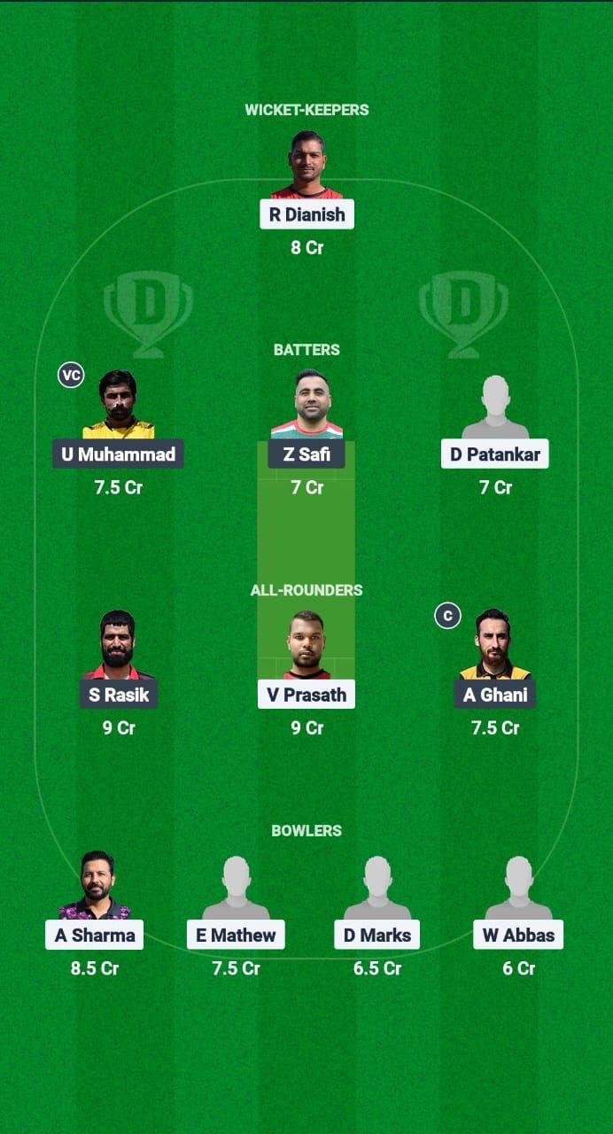 MAL vs HUN Dream11 Prediction Fantasy Cricket Tips Dream11 Team ECN Malta T20I Tri-Series