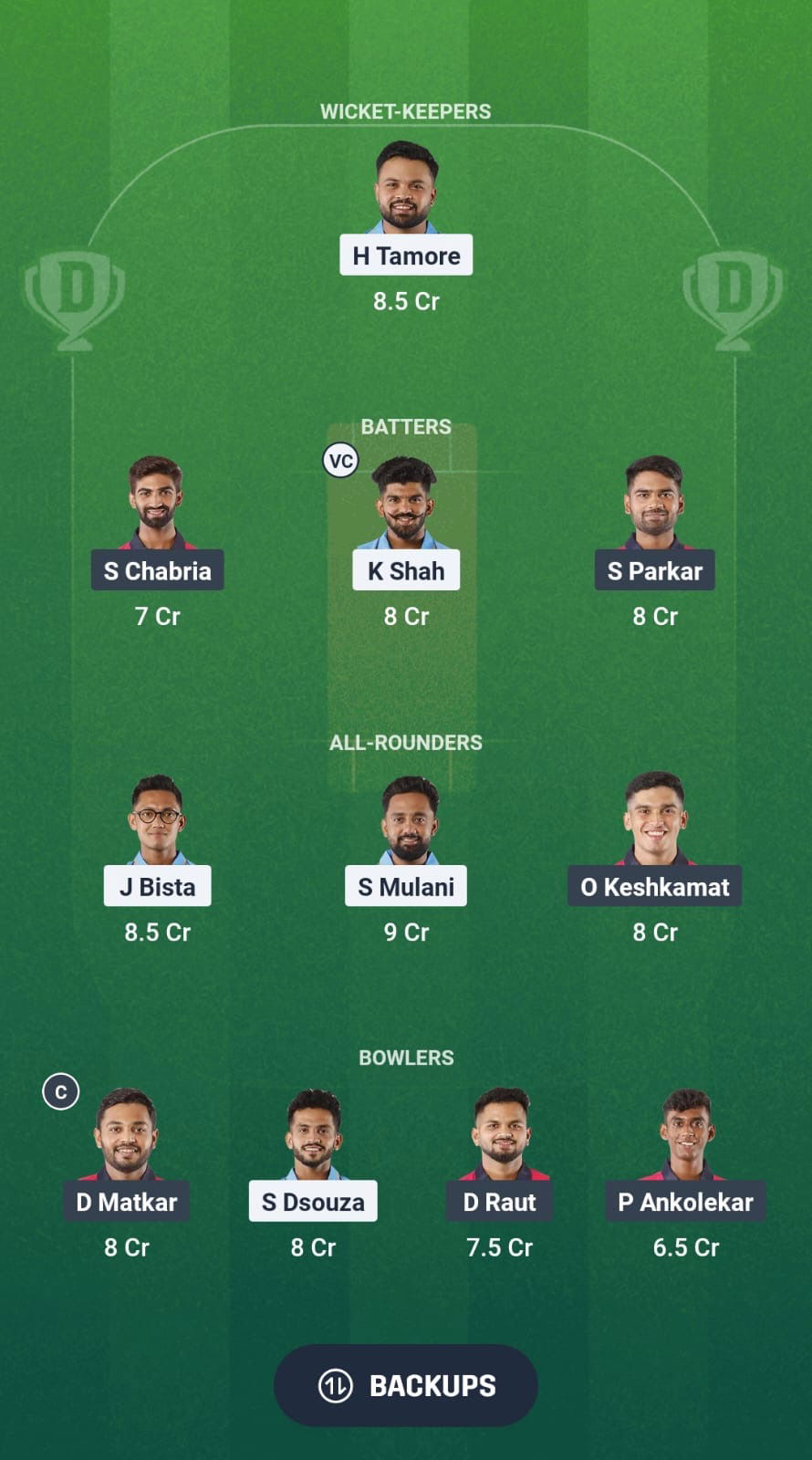 To vs bh dream11 prediction fantasy cricket tips