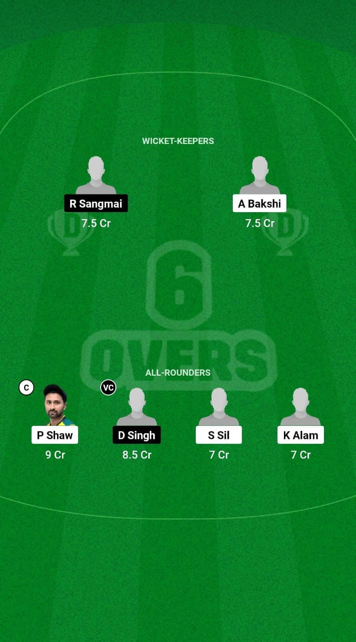 SPS vs LSC Dream11 Prediction Fantasy Cricket Tips Dream11 Team Guwahati Sixes