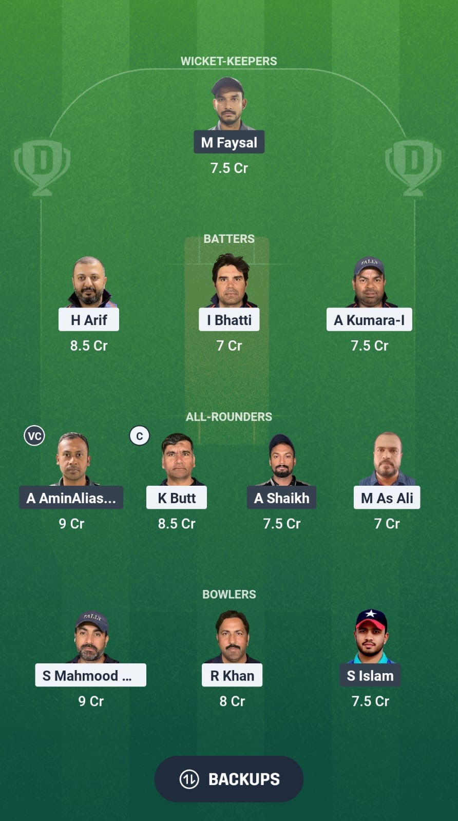 TRN vs KGC Dream11 Prediction Fantasy Cricket Tips Dream11 Team Kuwait T10 Challengers League