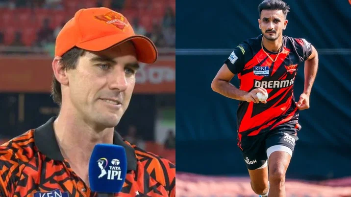 Pat Cummins Harshal Patel