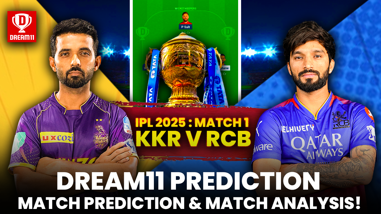 KKR vs RCB Dream11 Prediction