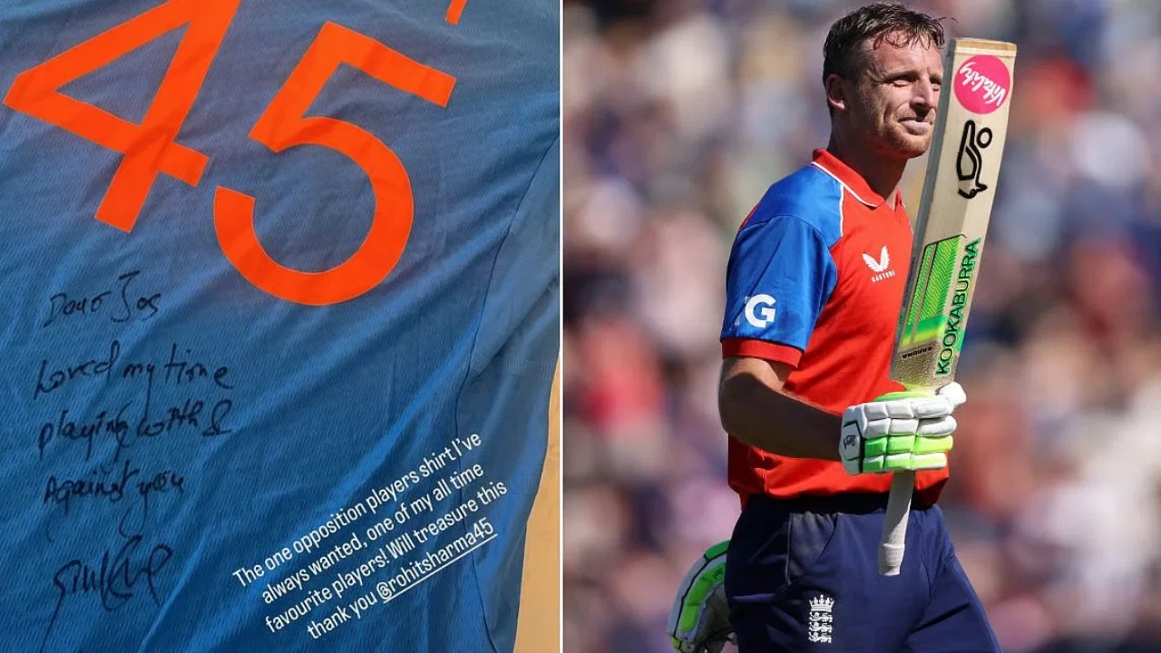 All-time favourite: Jos Buttlers heartfelt tribute to Rohit Sharma wins hearts All-time favourite: Jos Buttlers heartfelt tribute to Rohit Sharma wins hearts