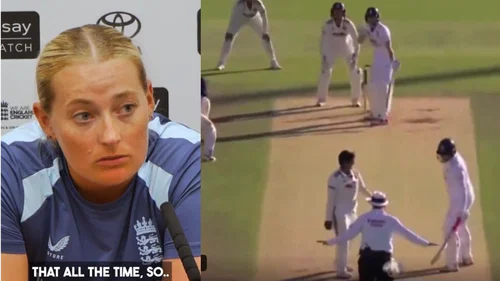 She Does That All The Time Sophie Ecclestone On Deepti Sharma S Mankad Threat