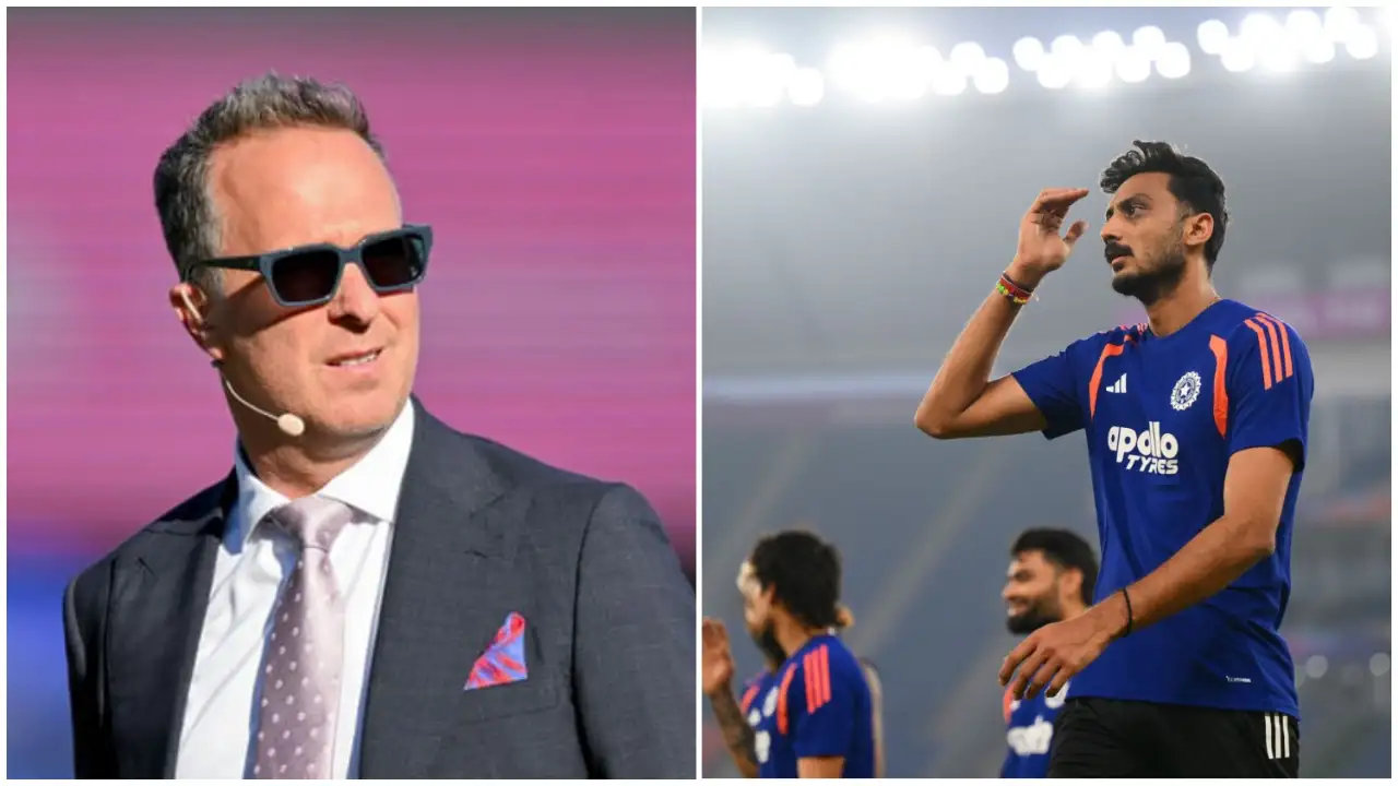 Micheal Vaughan and Axar Patel