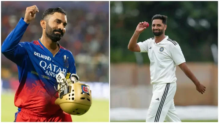 Dinesh Karthik on Auqib Nabi