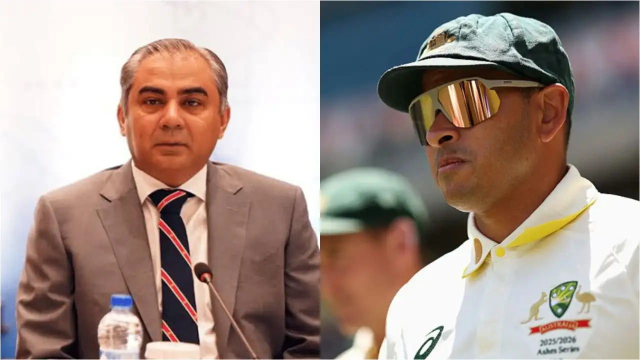 Usman Khawaja on PCB