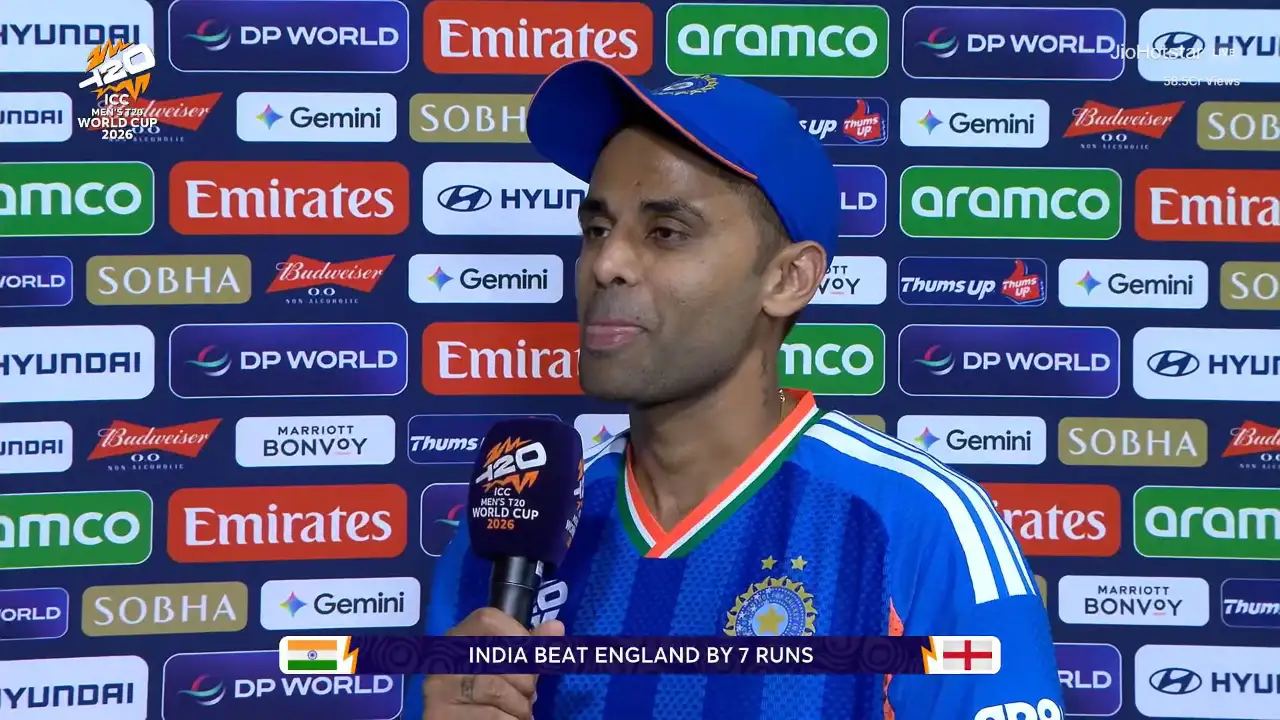 Unbelievable feeling- Suryakumar Yadav fall short of words after nail-biting match vs England
