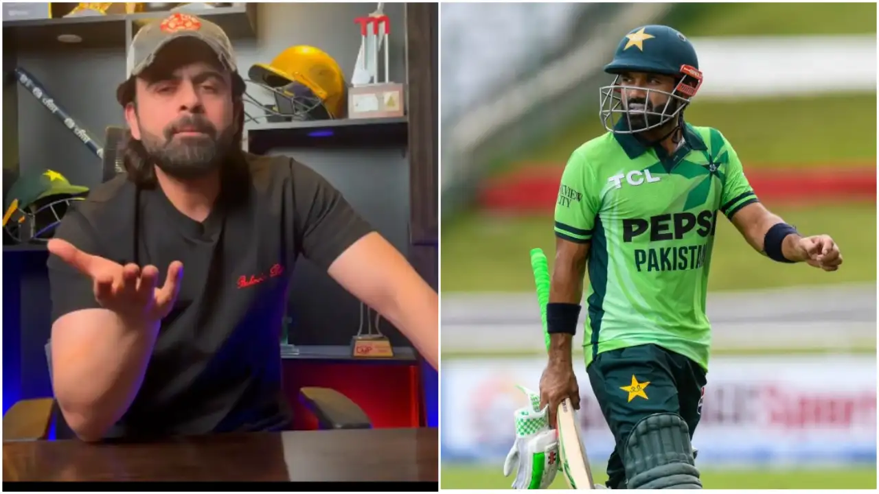 Ahmed Shehzad on Mohammad Rizwan
