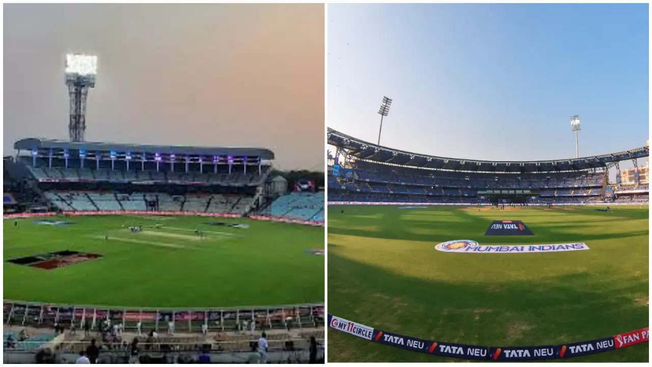 Eden Gardens and Wankhede Stadium BCCI