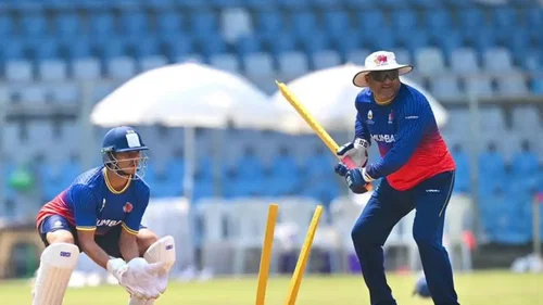 Yashasvi Jaiswal wicketkeeping