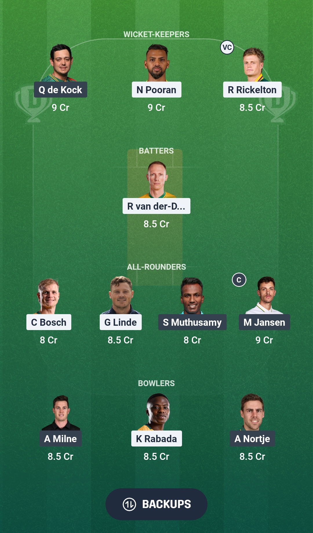 MICT vs SEC Dream11 Prediction Fantasy Cricket Tips Dream11 Team SA20 League 2026 