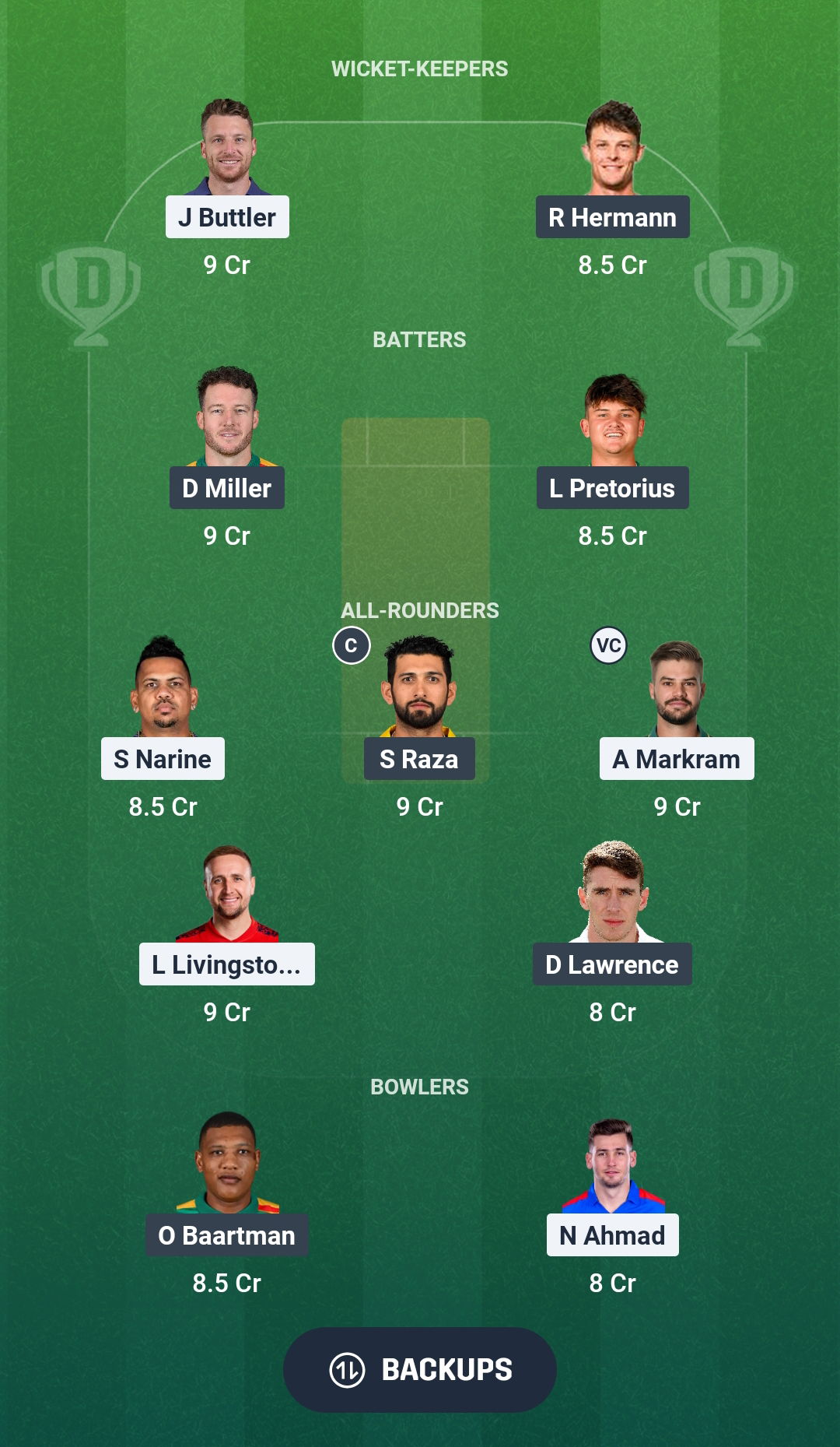 1000813196 DSG vs PR Dream11 Prediction Fantasy Cricket Tips Dream11 Team SA20 League 2026